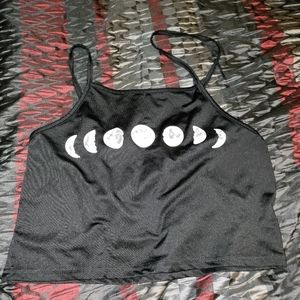 Shein Moon phases crop top